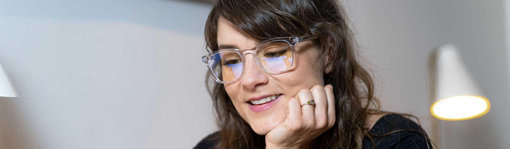 Blue light glasögon för kvinnor - Luxreaders.se