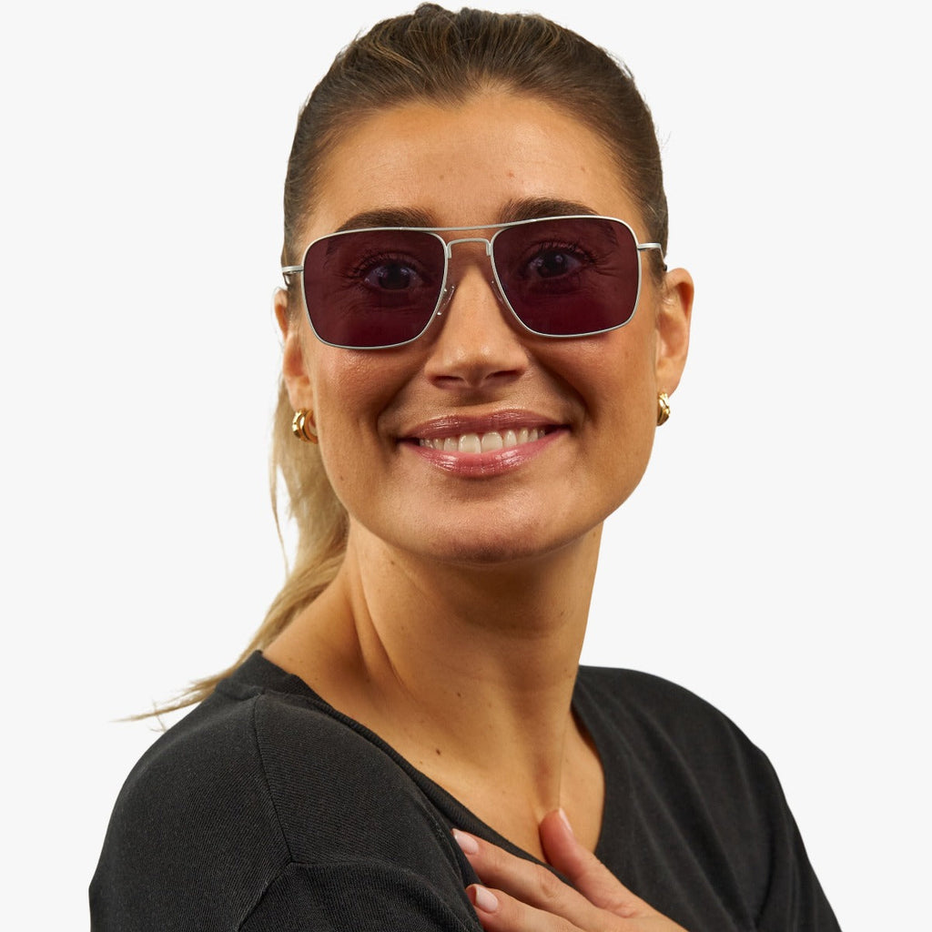 womens lidkoping steel sunglasses - luxreaders.se
