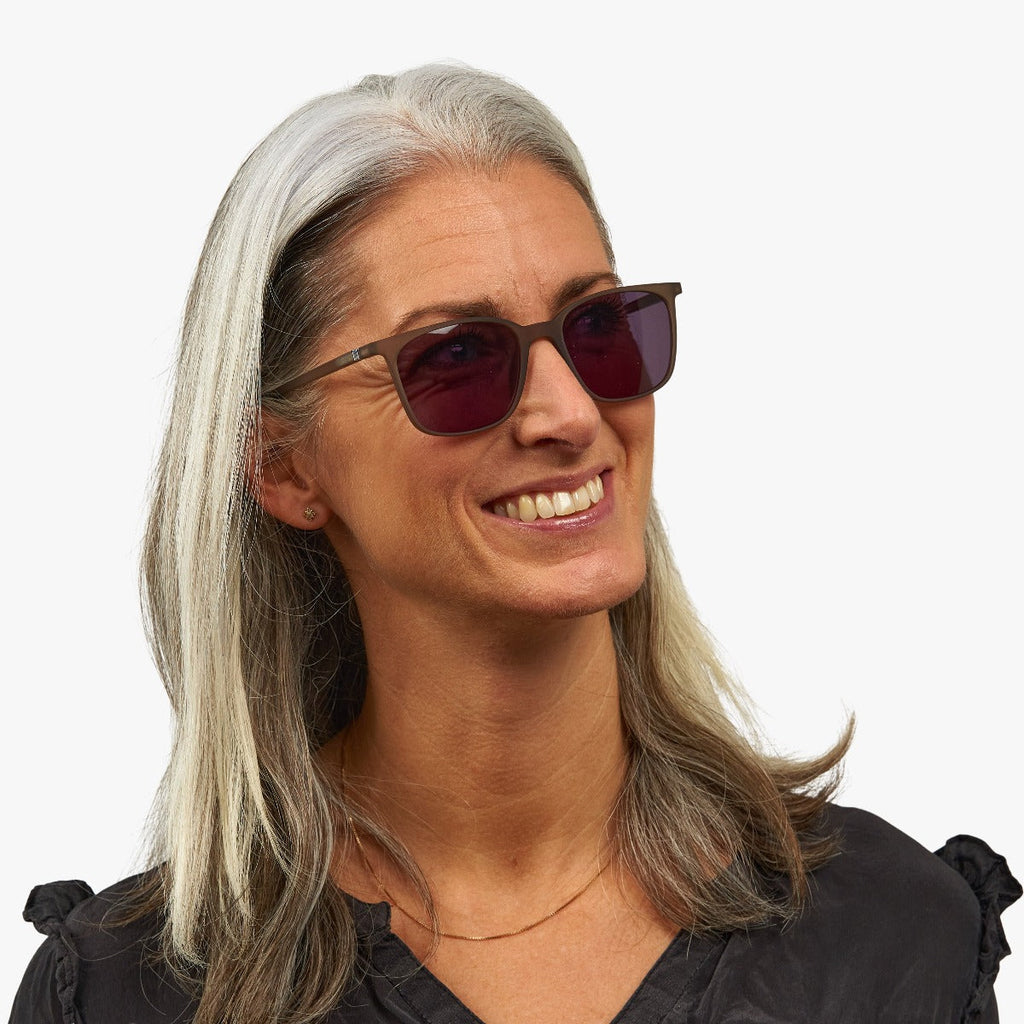 womens fyn grey sunglasses - luxreaders.se