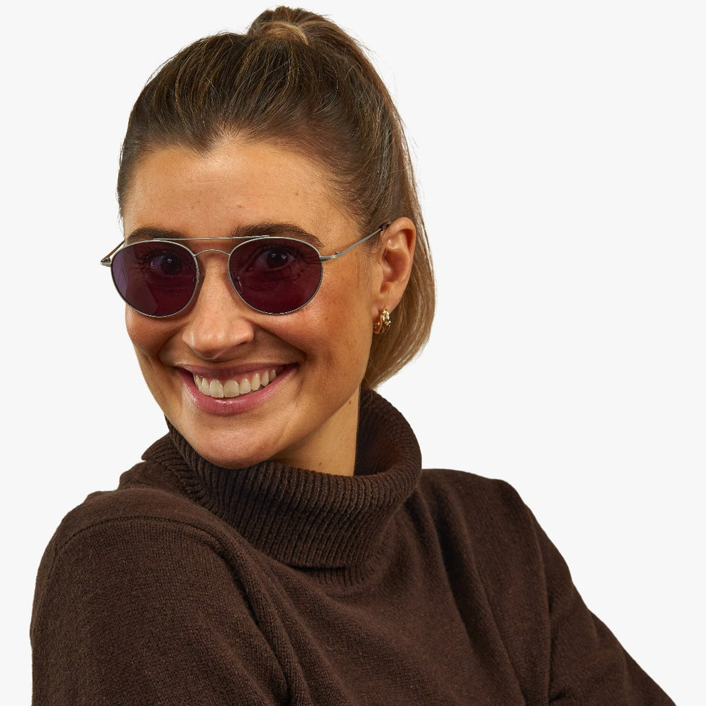 womens goteborg steel sunglasses - luxreaders.se