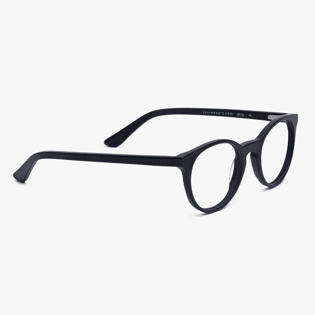 womens orebro black reading glasses - luxreaders.se