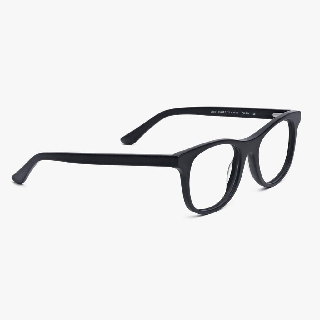 malmo black reading glasses - luxreaders.se