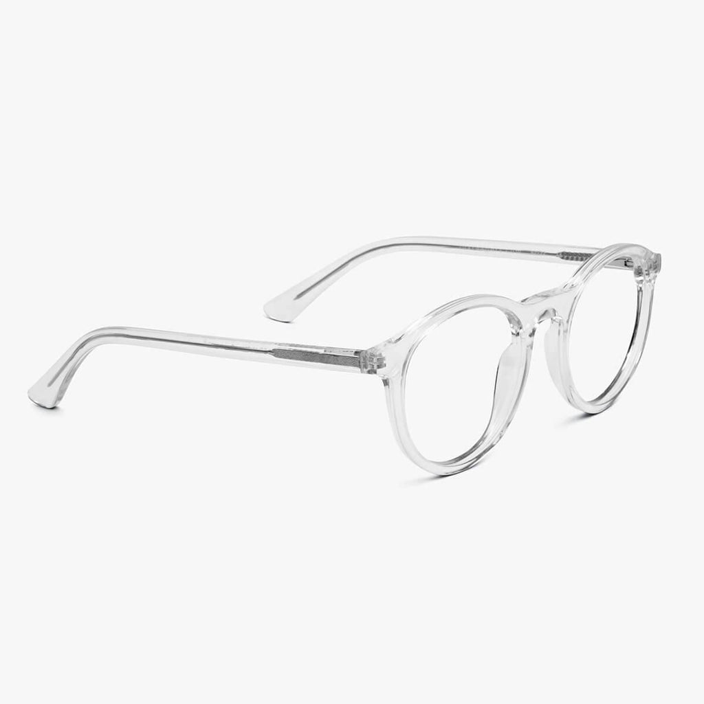 womens lokken crystal white reading glasses - luxreaders.se
