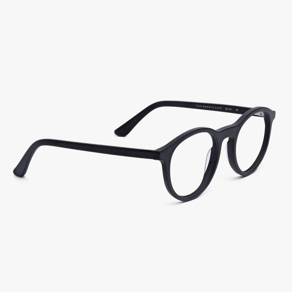 womens lokken black reading glasses - luxreaders.se