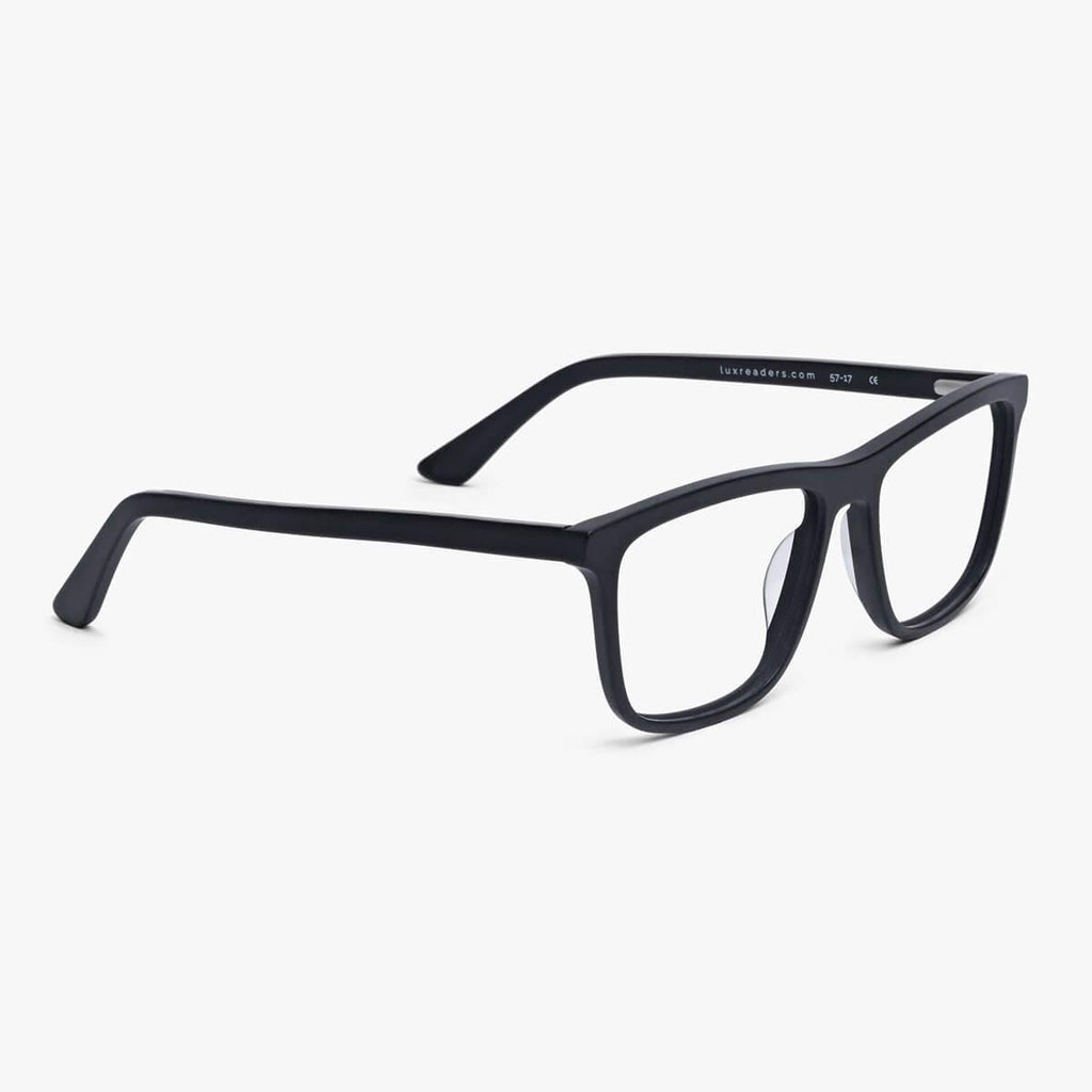 oslo black blue light glasses - luxreaders.se