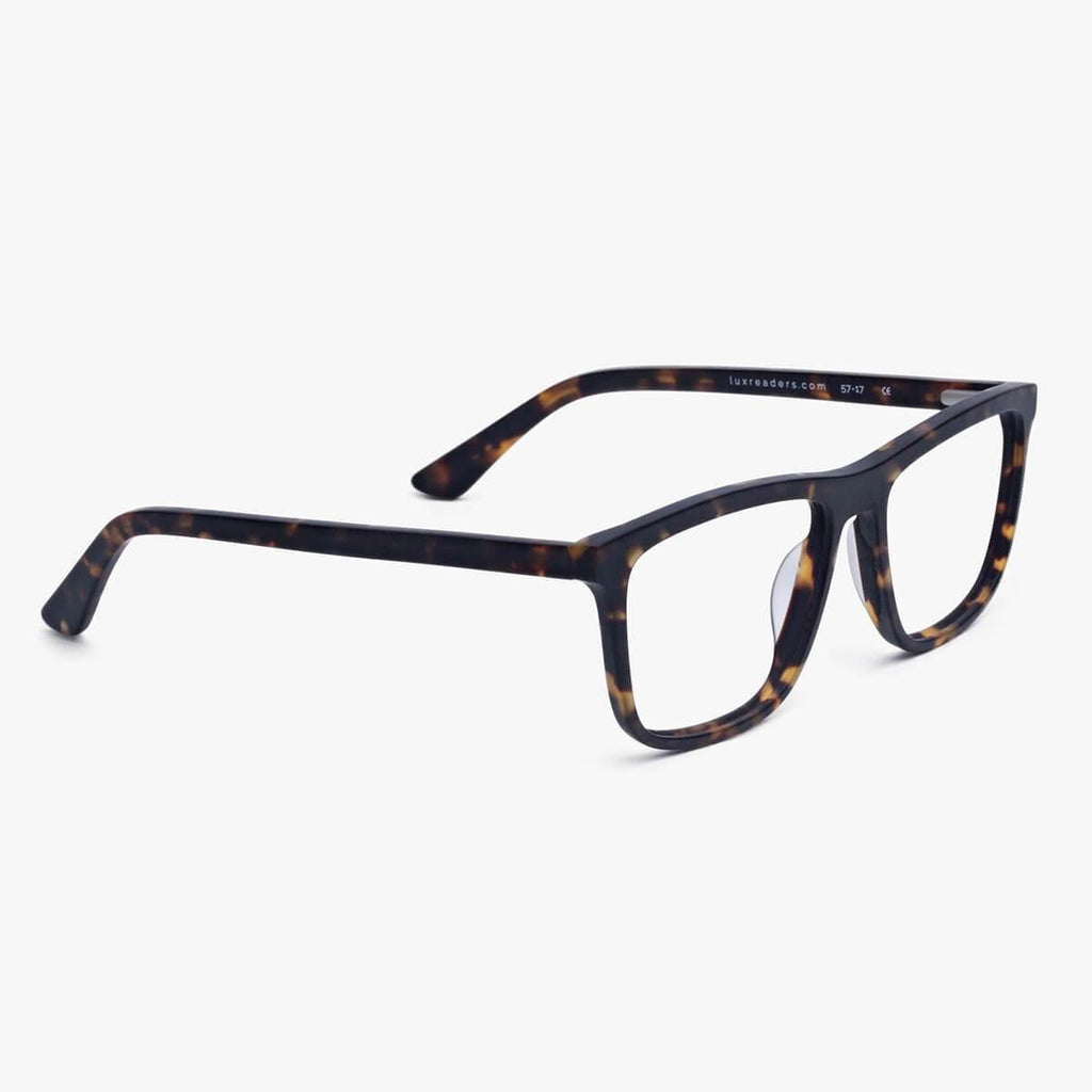 oslo dark turtle blue light glasses - luxreaders.se