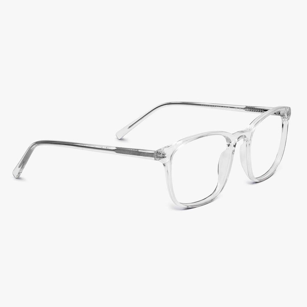 womens ebeltoft crystal white reading glasses - luxreaders.se