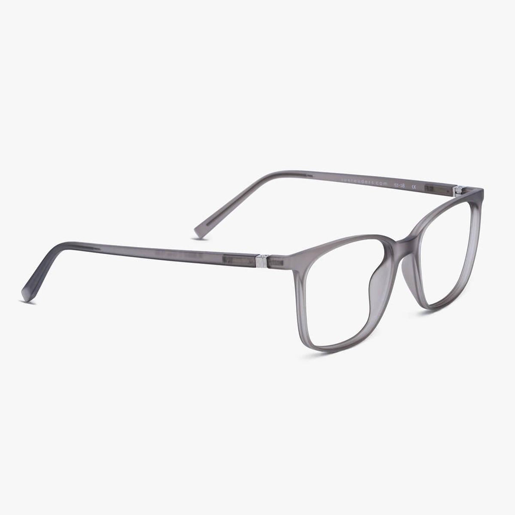 mens fyn grey reading glasses - luxreaders.se