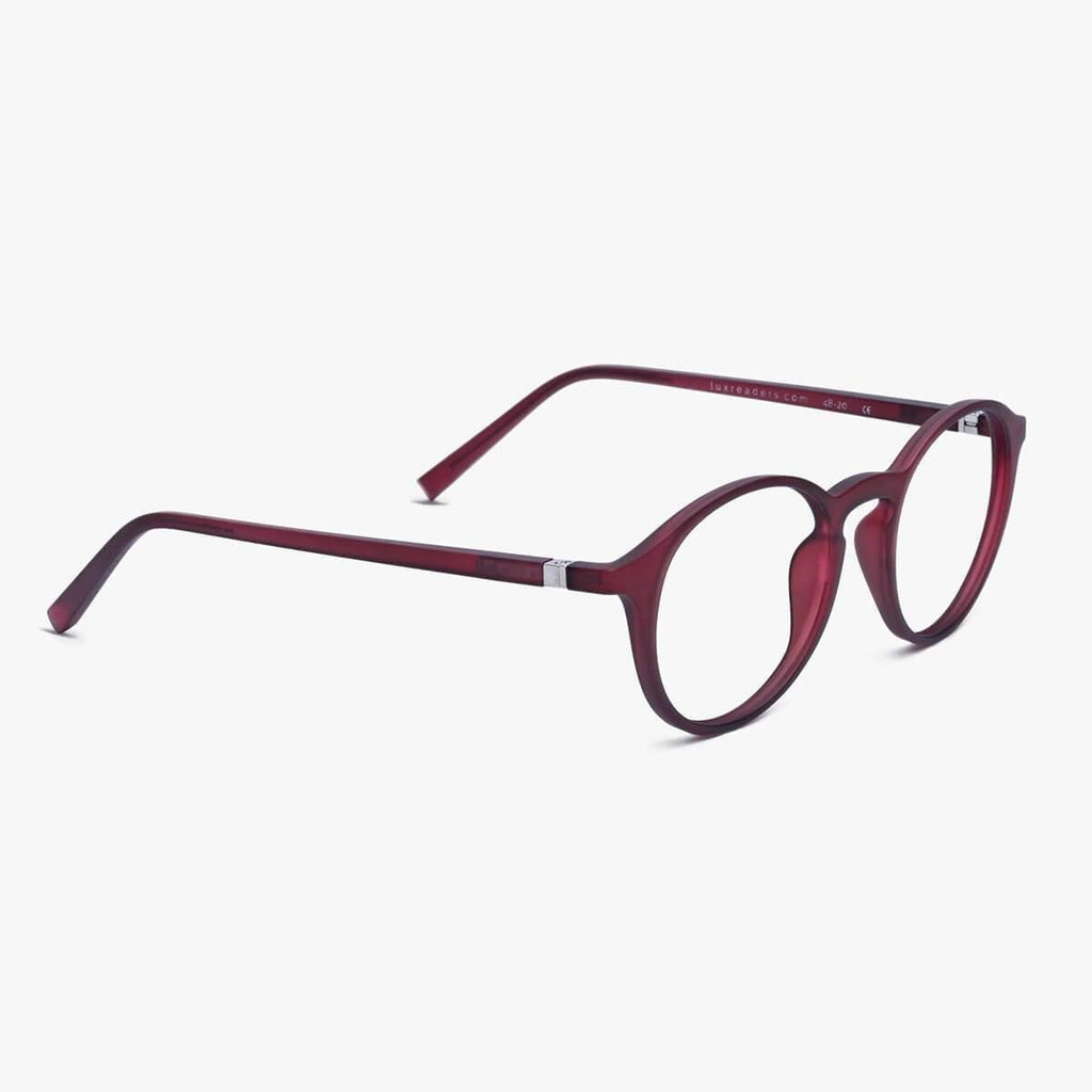 womens laeso red reading glasses - luxreaders.se