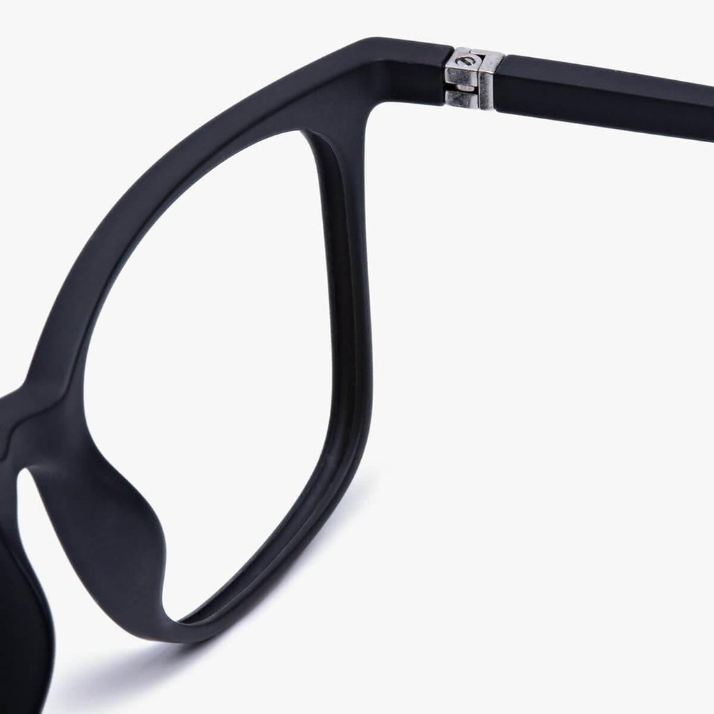 womens fyn black blue light glasses - luxreaders.se