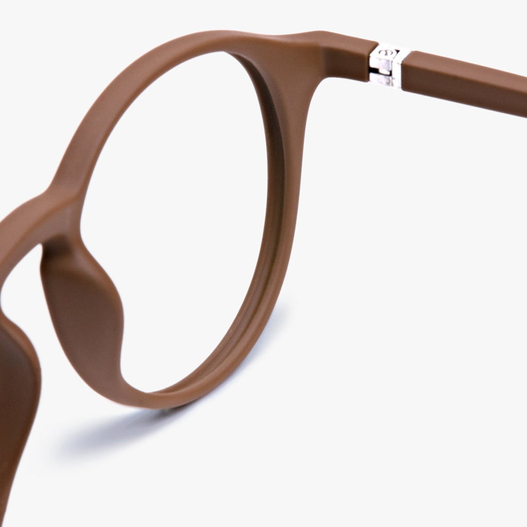 laeso brown reading glasses - luxreaders.se