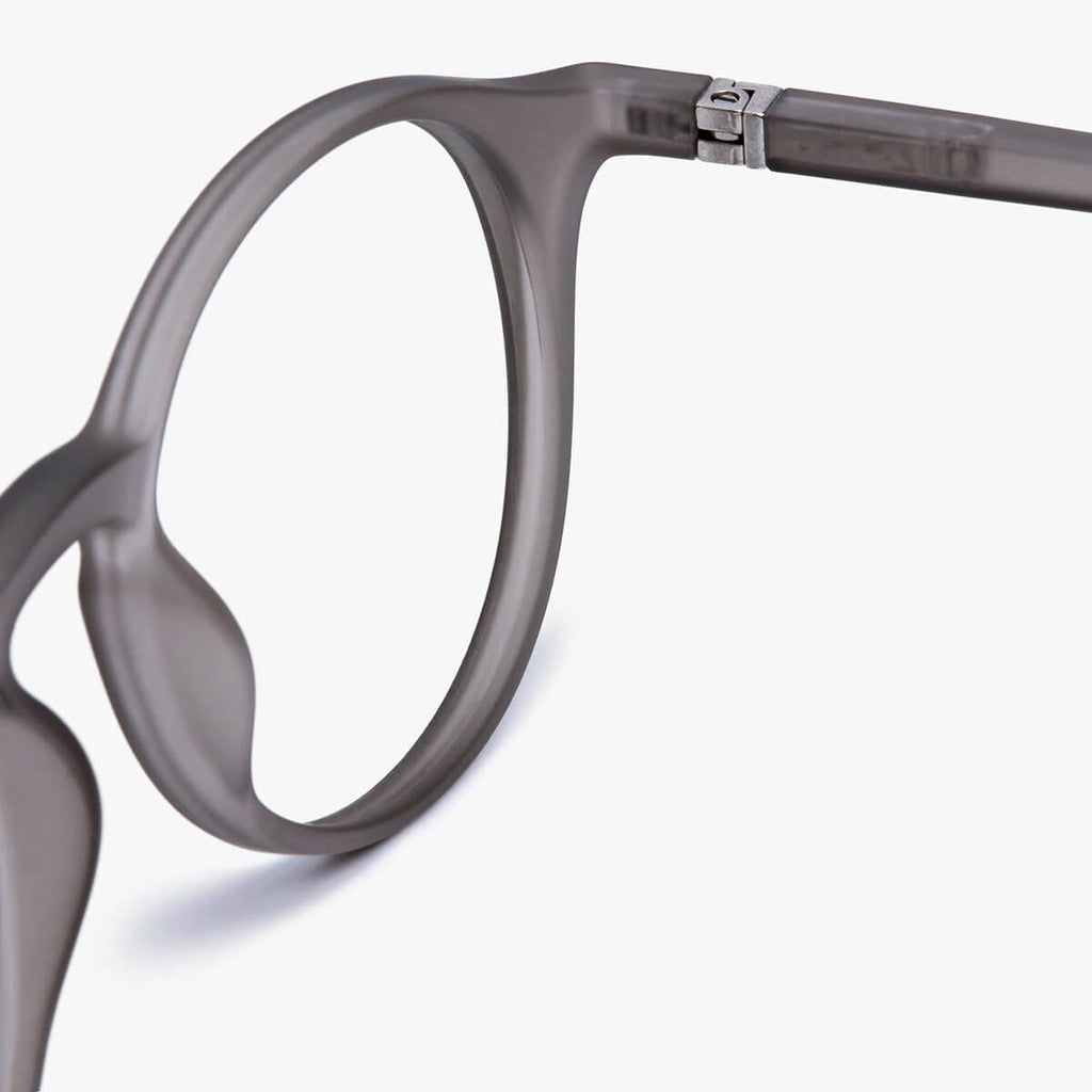 laeso grey reading glasses - luxreaders.se