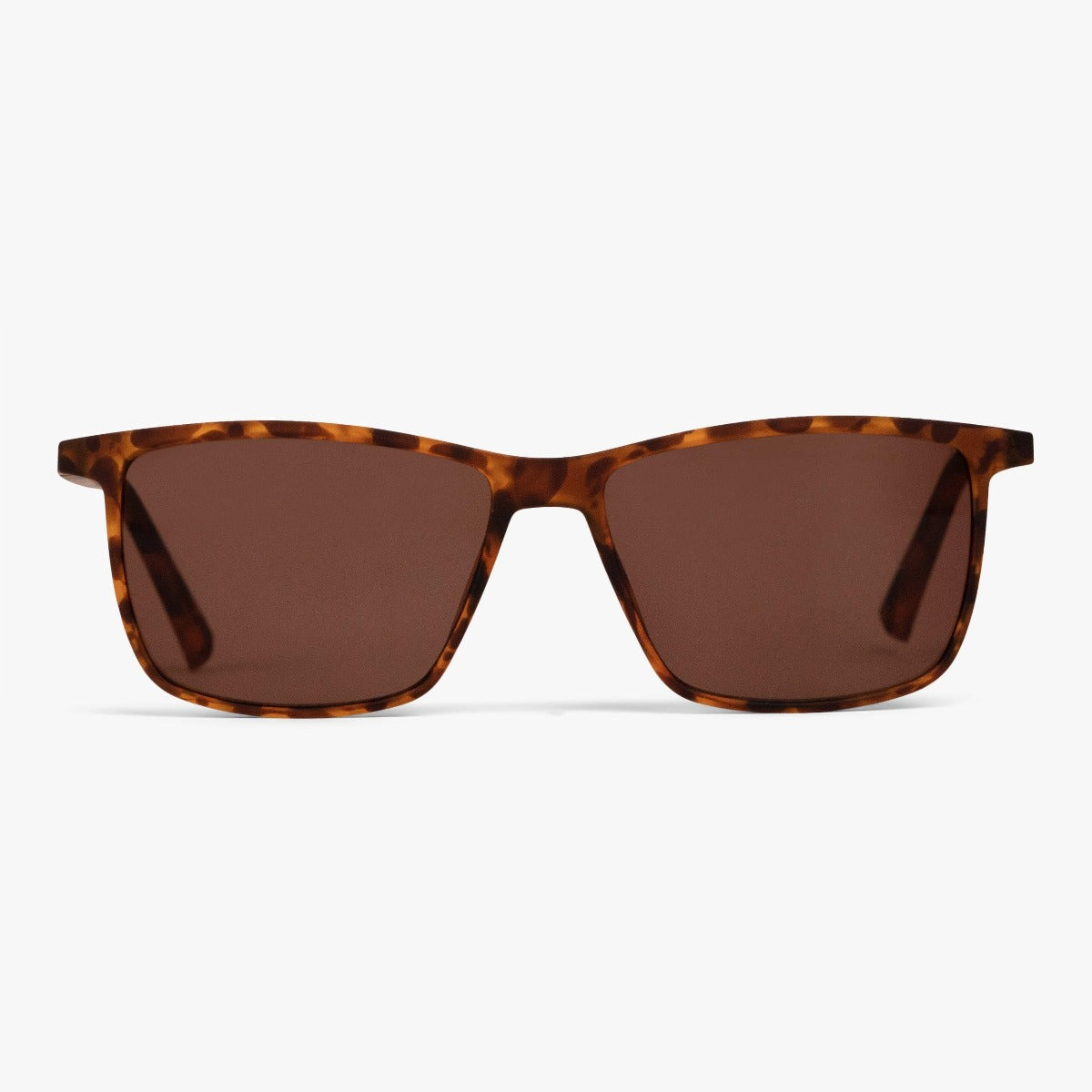 Luxreaders stylish Men's København Turtle Sunglasses. Made from Rubber in a Square shape.