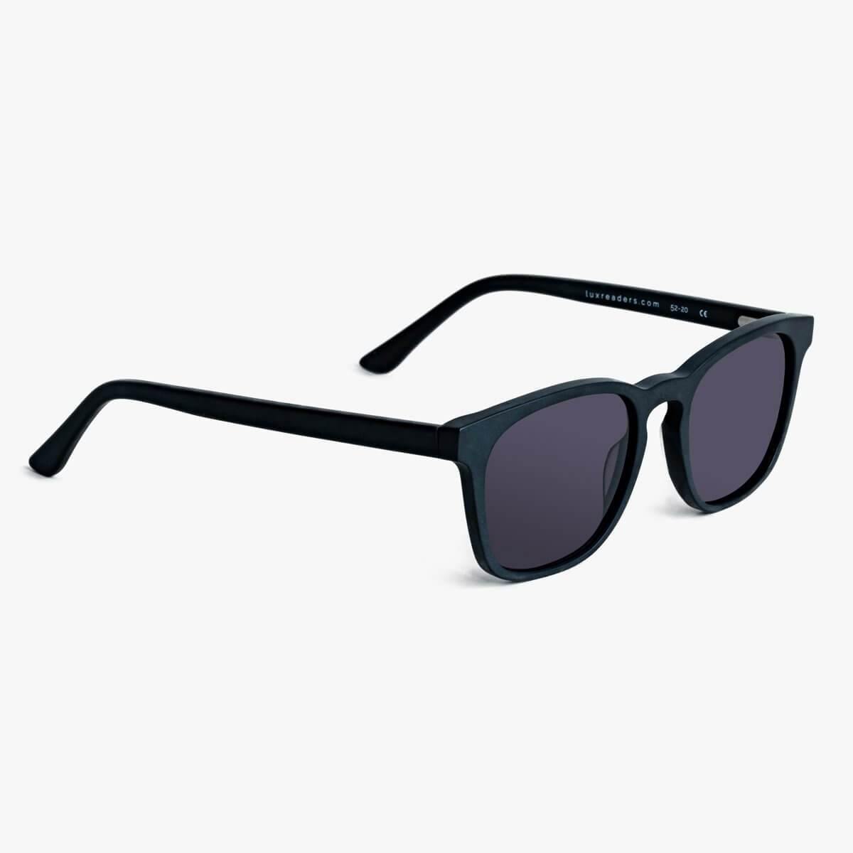 Men's Bornholm Black sunglasses with black frame and dark lenses