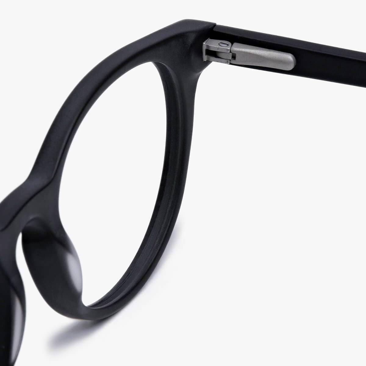 Men's Örebro black glasses with thick black frame