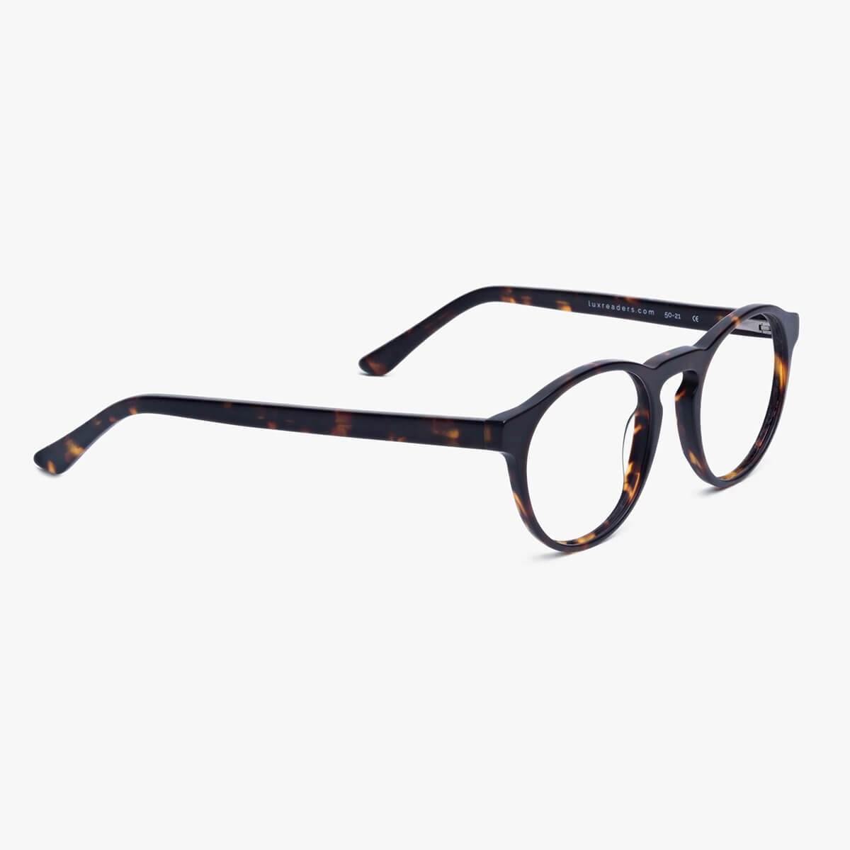 Men's Trondheim dark tortoise shell reading glasses by Luxreaders