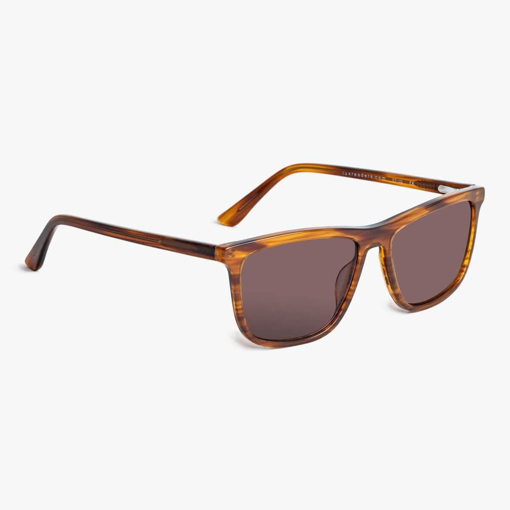womens oslo shiny walnut sunglasses - luxreaders.se