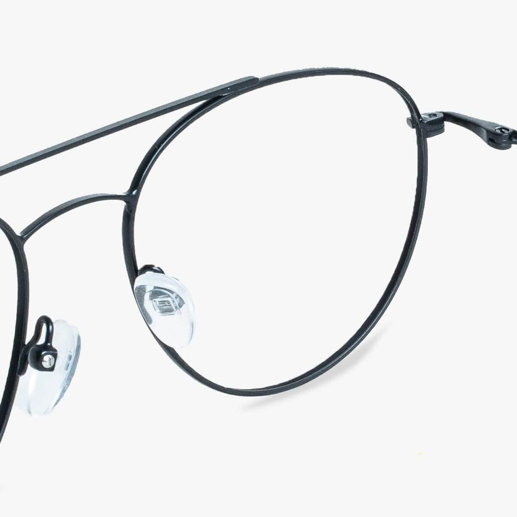 womens goteborg black reading glasses - luxreaders.se