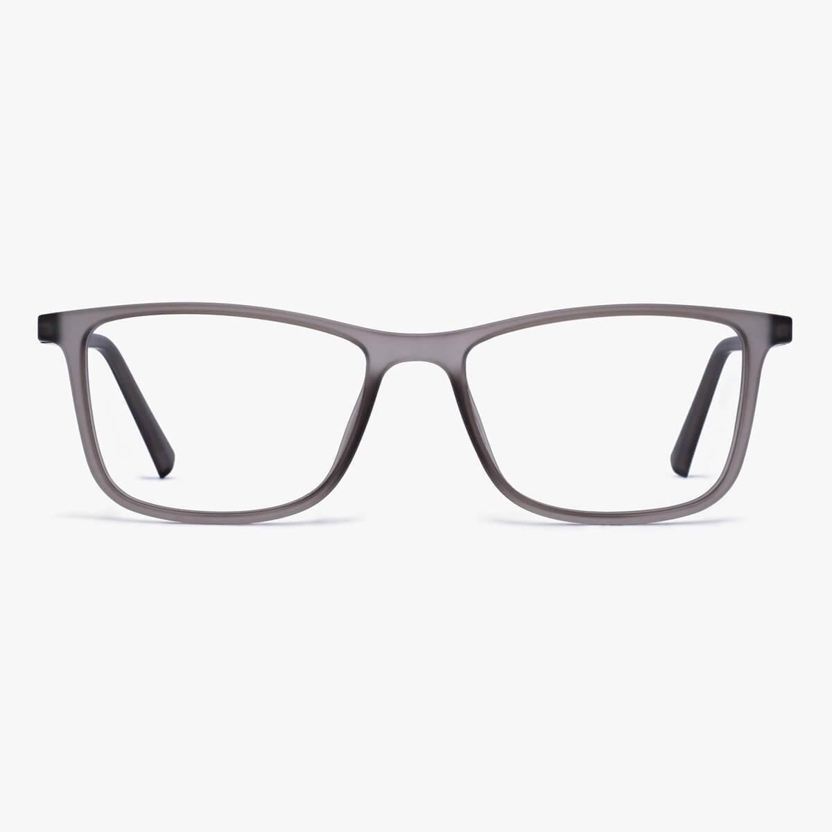 Women's Skagen grey rectangular glasses with sleek design