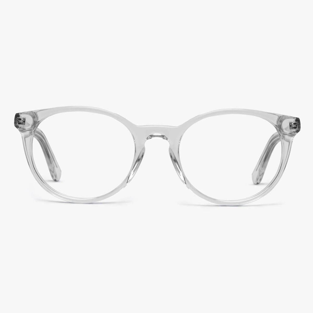 Köp Cole Crystal White Blue light glasögon - Luxreaders.se