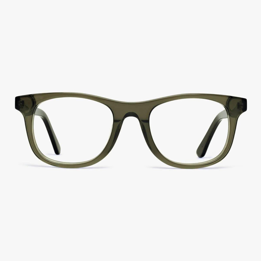 Köp Evans Shiny Olive Blue light glasögon - Luxreaders.se