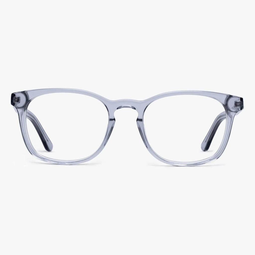 Köp Men's Baker Crystal Grey Läsglasögon - Luxreaders.se
