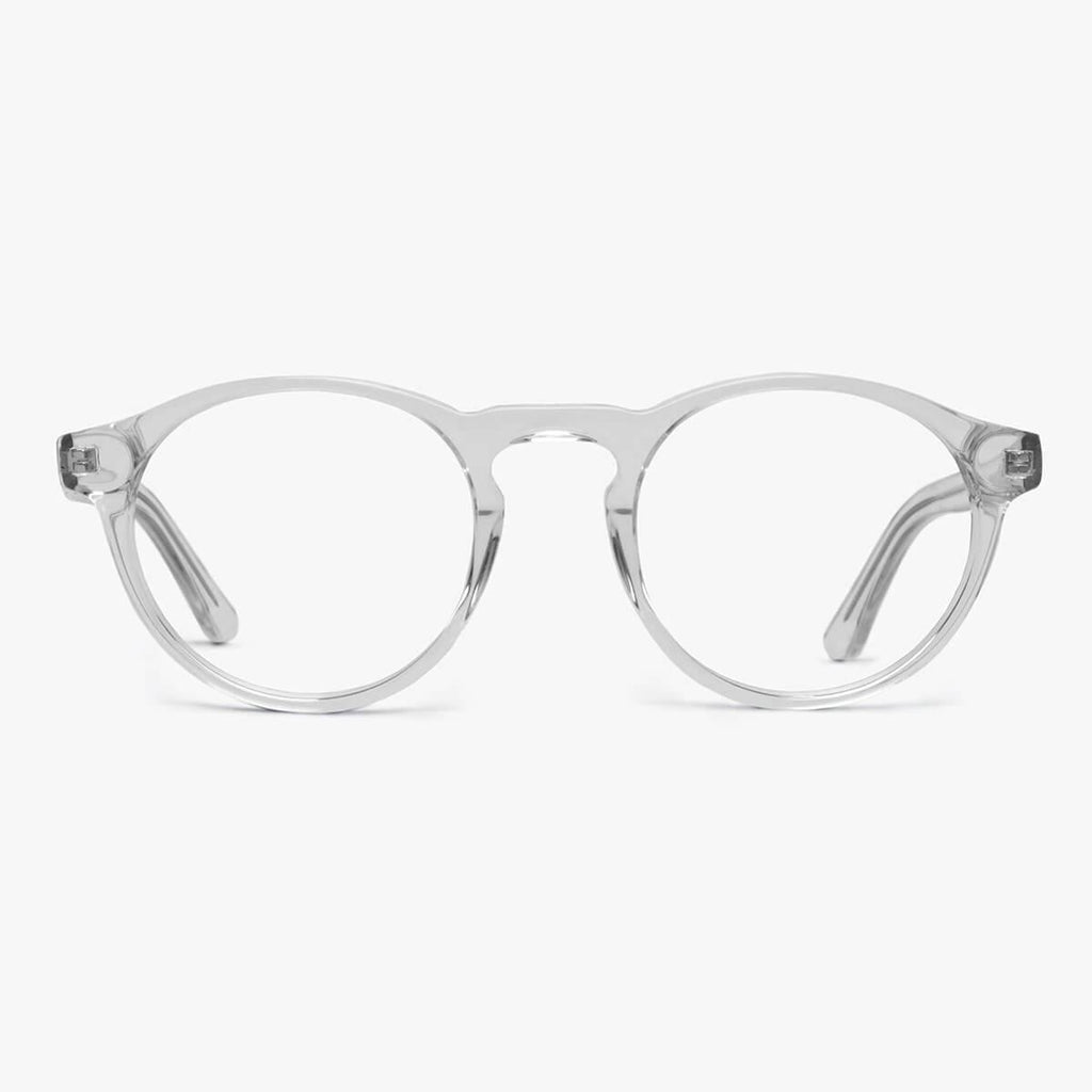 Köp Men's Morgan Crystal White Blue light glasögon - Luxreaders.se