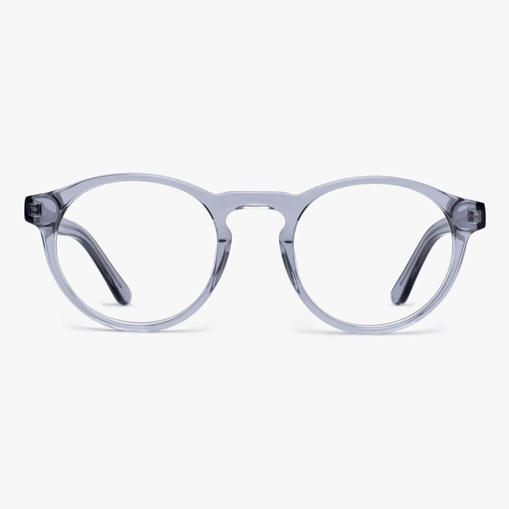 Köp Men's Morgan Crystal Grey Blue light glasögon - Luxreaders.se