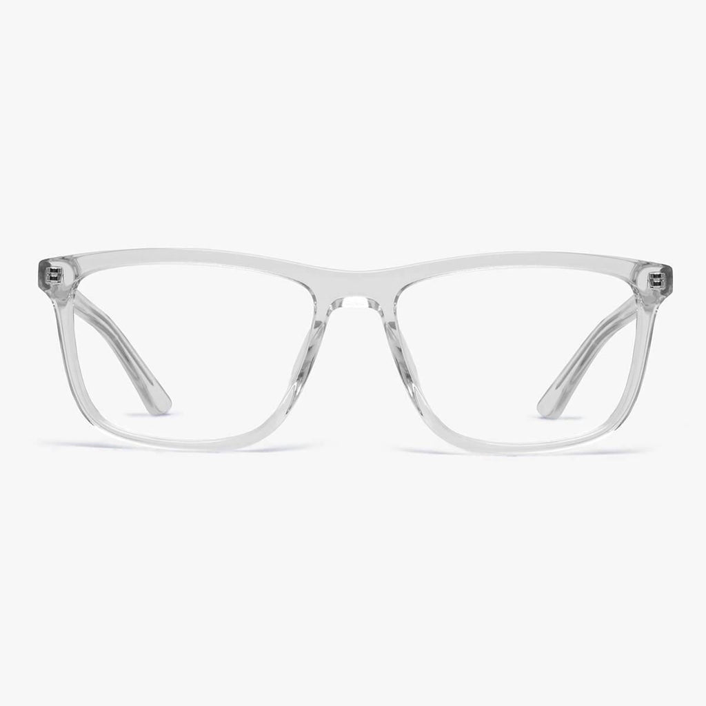 Köp Men's Adams Crystal White Blue light glasögon - Luxreaders.se