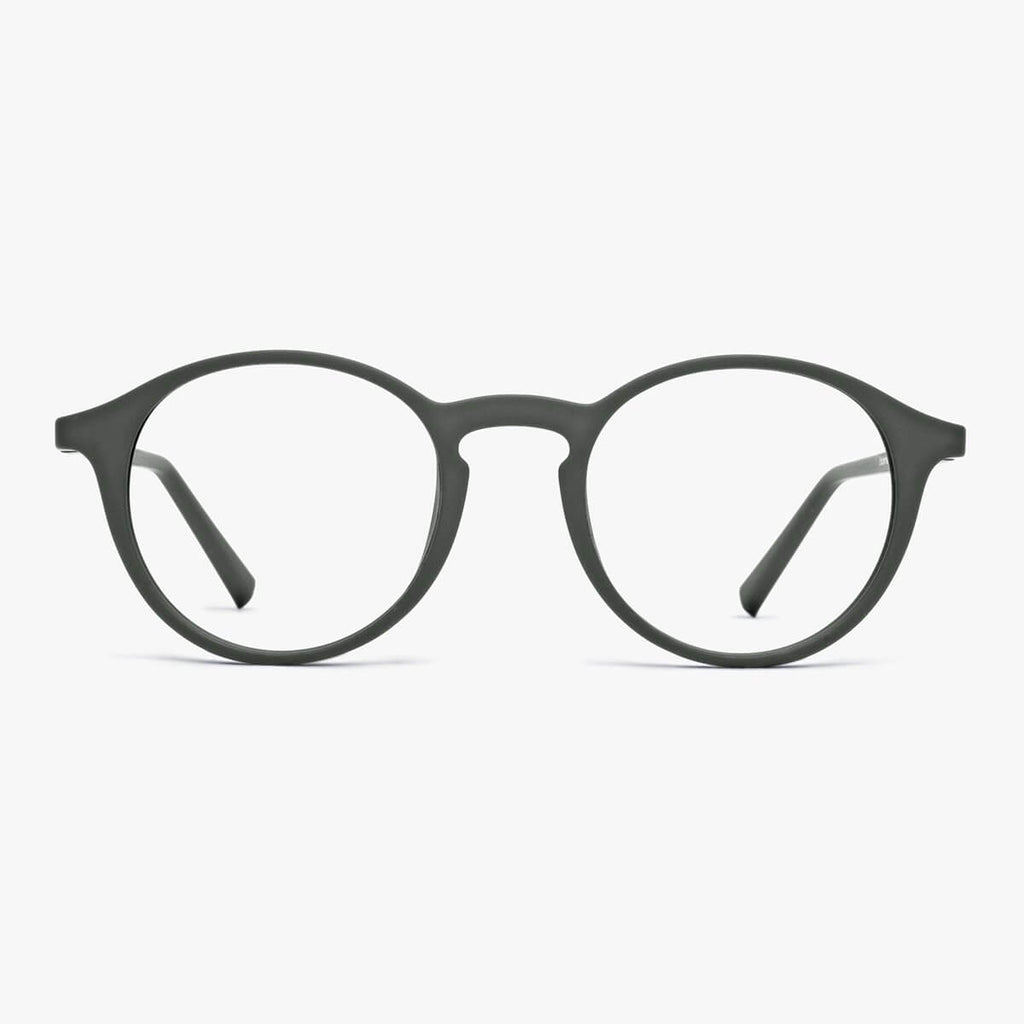 Coola läsglasögon med rund ram
